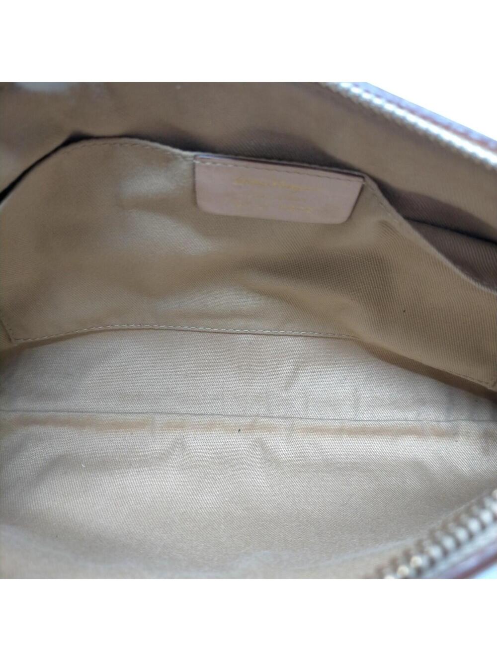 Ferragamo Shoulder Bag Brown Nylon 5511161 - Picture 8 of 9